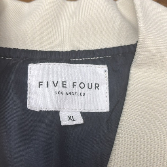 Men’s FIVE FOUR Los Angeles Lined Stone Colour Coat - Picture 2 of 10